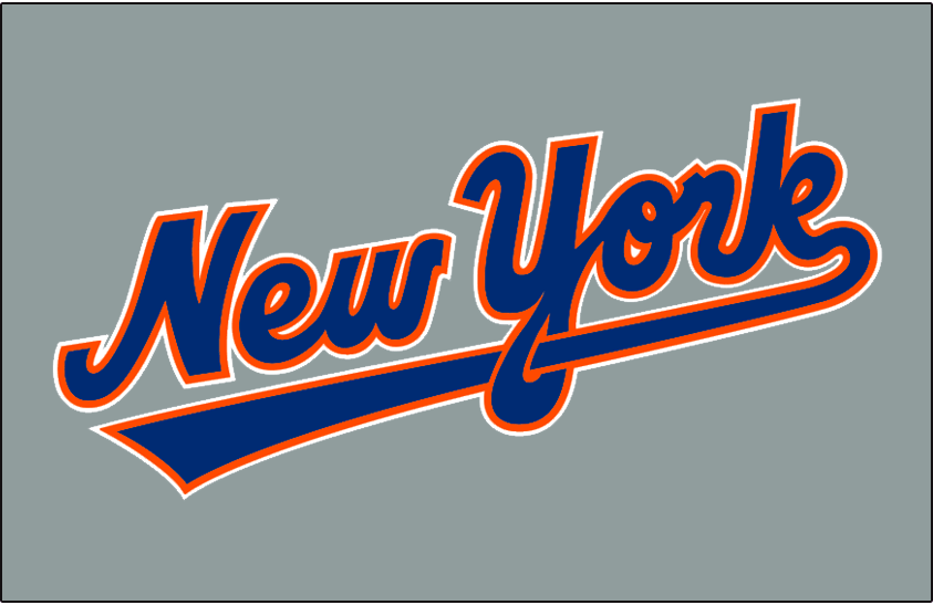 New York Mets 1993-1994 Jersey Logo iron on paper